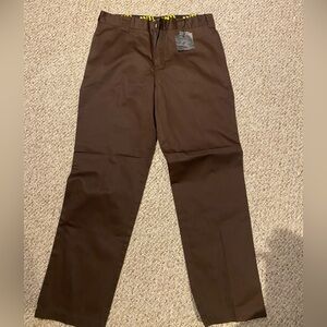 Dickies Men's Dark Brown Chinos